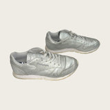 Reebok Classic Sparkly Silver Trainers - UK 8