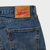 Levi's Men's Navy Blue 514 Straight Leg Jeans 31x28