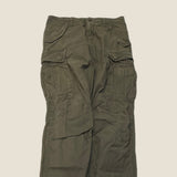 Vintage Green Cargo Pants - Size 30 Waist