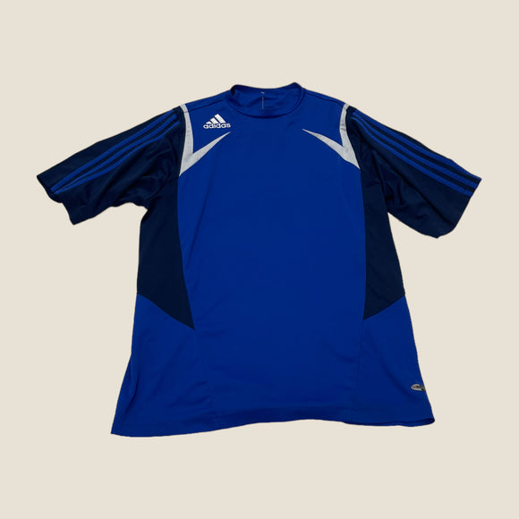 Adidas Blue Logo T-shirt - Size Medium