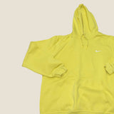 Nike Yellow Classic Swoosh Hoodie - XL