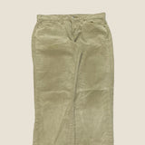 Levi's 511 Tan Corduroy Trousers - Size 32 Waist