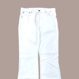 Levi's 507 Off White Corduroy Trousers - Size 30