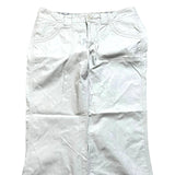Carhartt Women's White Workwear Trousers Relaxed Baggy Wide Leg 34x29