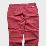 Ralph Lauren Pink Trousers Chino Pants Baggy Straight Wide Leg Men's 40x30