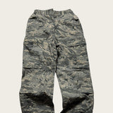 Camo Cargo Pants Baggy Men's Green Baggy Straight Leg Trousers 26x32 USA Army