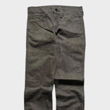 Levi's Khaki Green Jeans Slim Fit Straight Leg 511 Denim Men's 29x31