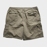 Wrangler Cargo Shorts Men's Tan Brown Baggy Relaxed Size 40 Waist Canvas Cotton