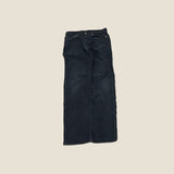 Levi's 751 Navy Blue Corduroy Trousers - Size 34 Waist