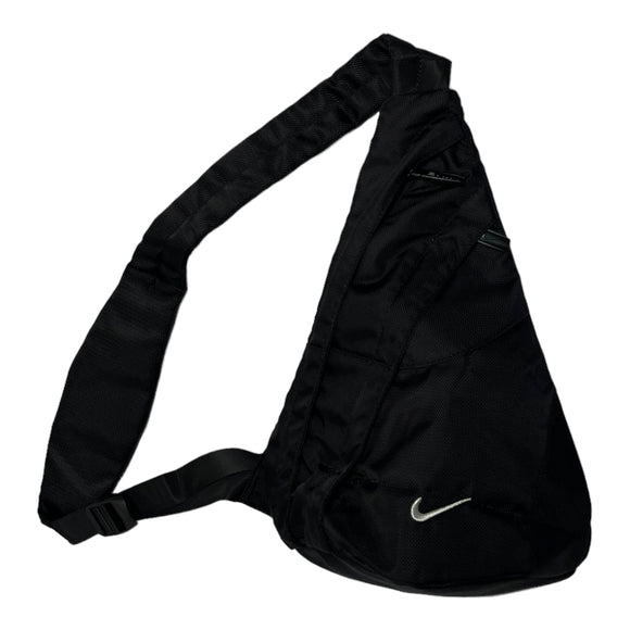 Vintage 90s Nike Black Backpack Sling Bag - One Size