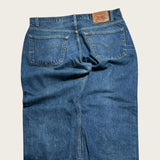 Levi's 505 Jeans Vintage 90s Men's Blue Denim Regular Straight Leg 38x29 1999