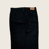 Levi's 582 Black Corduroy Trousers - Size 38 Waist