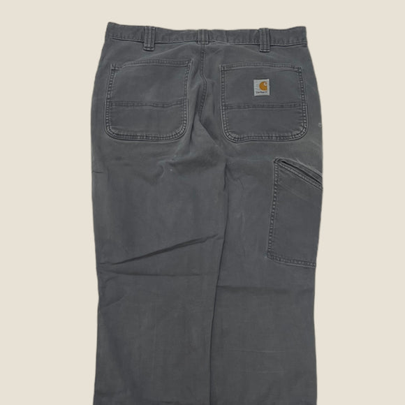 Vintage Carhartt Grey Carpenter Jeans - 32 Waist