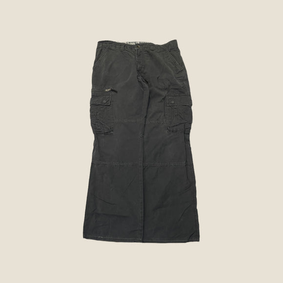 Vintage Grey Cargo Pants - Size 34 Waist