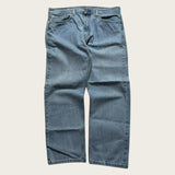 Levi's 505 Jeans Regular Straight Leg Men's Blue Denim Pants 38x30
