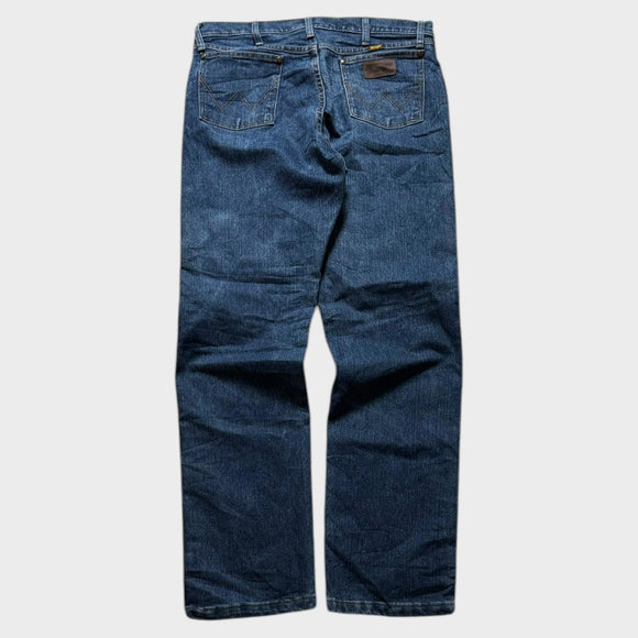 Wrangler Jeans Straight Leg Blue Men's Regular Fit 36x33