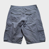 Levi's Cargo Shorts Baggy Relaxed Loose Men's Blue Cotton Canvas Size 34 Waist