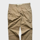 Ralph Lauren Chino Pant Men's Tan Brown Baggy Straight Wide Leg Trousers 38x29