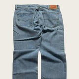 Levi's 505 Jeans Regular Straight Leg Men's Blue Denim Pants 38x30
