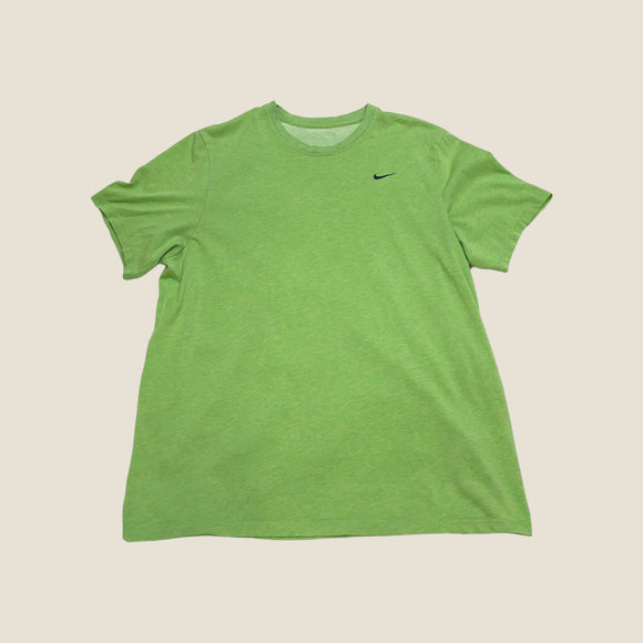Vintage Nike Green Swoosh T-shirt - Size Small