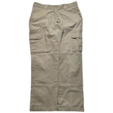 Dickies Men's Tan Cream Cargo Trousers Pants Baggy Wide Leg 34x30