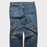 Lee Men's Blue Jeans Straight Leg Regular Fit Denim 38x31