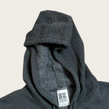 Russell Athletic Blank Hoodie Women's Grey Full Zip Hooded Sweatshirt Large