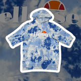 Ellesse Spell Out Tie Dye Hoodie - Size Small