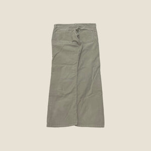 Levi's 514 Beige Grey Corduroy Trousers - 34 Waist