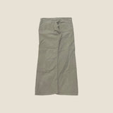 Levi's 514 Beige Grey Corduroy Trousers - 34 Waist