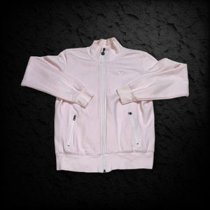 Vintage Y2K Nike Pink Swoosh Jacket - Women's Medium