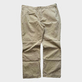 Ralph Lauren Chinos Pants Men's Tan Cream Trousers Baggy Straight Leg 42x32