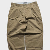 Tommy Hilfiger Chino Pants Baggy Relaxed Straight Leg Men's Tan Trousers 38x29