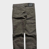Levi's Khaki Green Jeans Slim Fit Straight Leg 511 Denim Men's 29x31