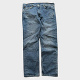Levi's Men's Blue 505 Regular Straight Leg Jeans 38x31