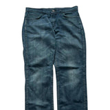 Levi's Men's Blue and Navy Jeans w32 l28