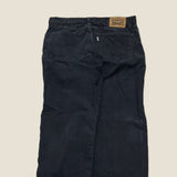 Levi's 751 Navy Blue Corduroy Trousers - Size 34 Waist