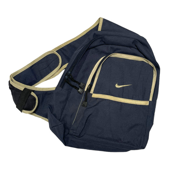 Vintage 90s Nike Navy Cross Body Sling Bag - One Size