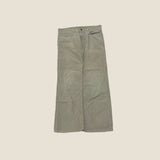 Levi's 514 Beige Grey Corduroy Trousers - 34 Waist