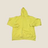 Nike Yellow Classic Swoosh Hoodie - XL