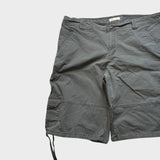 Lee Baggy Cargo Shorts Women's Relaxed Low Waist Size 42 Waist Blue