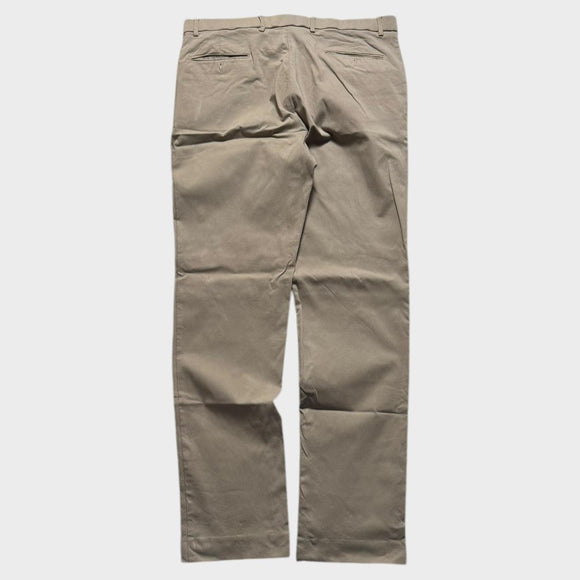Tommy Hilfiger Chino Pants Men's Tan Straight Leg Trousers 36x33 Chinos
