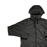 Oakley Men's Grey Full Zip Hoodie Jacket Size Medium P2P20 L25