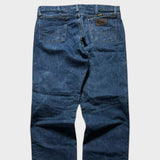 Wrangler Jeans Straight Leg Blue Men's Regular Fit 36x33