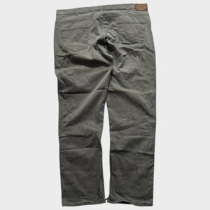 Dickies Men's Jeans Regular Straight Leg Khaki Green Canvas Cotton 42x32 Pants