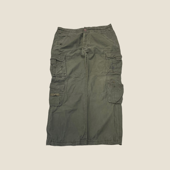 Vintage Green Cargo Pants - Size 40 Waist