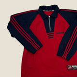 Vintage Adidas Spell Out Fleece - Men's Medium