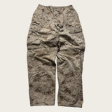 Camo Cargo Pants Baggy Men's Brown Relaxed Straight Leg Trousers 30x30 USA Army