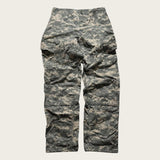 Camo Cargo Pants Baggy Men's Green Baggy Straight Leg Trousers 34x34 USA Army