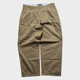 Tommy Hilfiger Chino Pants Baggy Relaxed Straight Leg Men's Tan Trousers 38x29